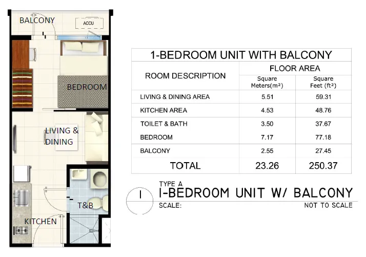 https://manilacondohub-smdc.com/images/properties/south/unit-layouts/01 - SOUTH - Type A 1BR with balcony (+23.26sqm).webp